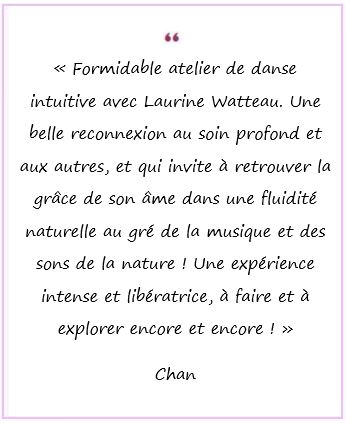 Avis expérience danse intuitive